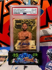 Marketplace image: 2025 Finest UFC FA-MR Mateusz Rebecki Superfractor Auto 1/1 PSA 10
