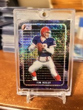 Marketplace image: 2023 Leaf Pro Set Metal - Black Pulsar Jim Kelly 1/1 SUPERFRACTOR HOF BILLS🔥🔥