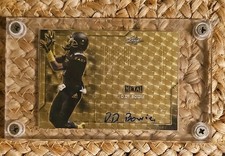 Marketplace image: 2017 Leaf Metal Ole Miss, JACKSON STATE, DD Bowie Auto 1/1 Superfractor