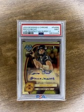 Marketplace image: 2024 Bowman Chrome University Rocco Becht 1st Auto Superfractor 1/1 #PARBE PSA 9
