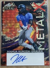 Marketplace image: 2026 Leaf Metal Joshua Kuroda Grauer Metal X Superfractor Auto 1/1