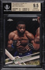 Marketplace image: 2017 Topps Chrome UFC #20 Tyron Woodley Superfractor 1/1 BGS 9.5 Gem Mint