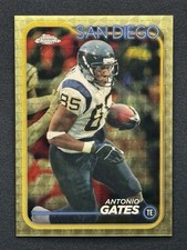 Marketplace image: 2024 Topps Chrome #173 Antonio Gates Superfractor 1/1 San Diego Chargers SSP