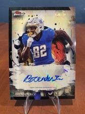 Marketplace image: Brenden Rice 2024 Topps Finest Rookie Finest Auto Superfractor 1/1 RC SSP