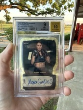 Marketplace image: 2024 Topps Finest UFC Alexa Grasso Fight Glove Superfractor Auto 1/1 BGS 9