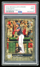 Marketplace image: 2022 Topps Chrome Ben Baller Juan Soto Superfractor 1/1 PSA 9 #129 MINT SSP