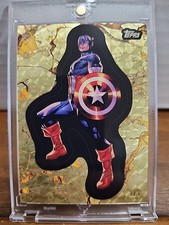 Marketplace image: 2025 Topps Marvel Comic Book Heroes Superfractor 1/1 Captain America