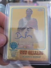 Marketplace image: Topps Chrome 1/1 Gold Superfractor Dejounte Murry