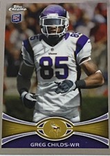 Marketplace image: 2012 Topps Chrome Superfractor - Greg Childs #41 (RC)- Looking For This Card