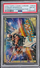 Marketplace image: 2023 Topps Cosmic Chrome Supernova Superfractor Gunnar Henderson 1/1 (RC) PSA 8