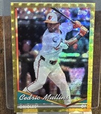 Marketplace image: 2024 Topps Archives Cedric Mullins 1/1 Foilfractor Gold #267 SUPERFRACTOR