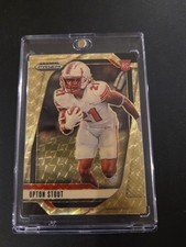 Marketplace image: 2025 Panini Prizm Draft Picks - Upton Stout #149 Gold Superfractor 1/1 49ers RC