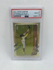Marketplace image: 2021 Topps Chrome Photo Variation Superfractor Fernando Tatis Jr PSA 10 #1  1/1