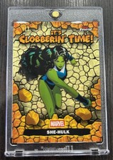 Marketplace image: SHE HULK 2026 Topps Finest Fantastic Four 65th Anniv. CT-17 SuperFractor #1/1
