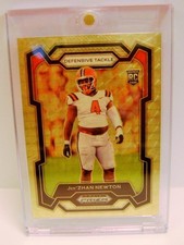 Marketplace image: JER'ZHAN NEWTON RC 1/1 GOLD SUPERFRACTOR PRIZM PANINI FOOTBALL 2024