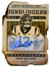 Marketplace image: 2022 Bowman's Best University Caleb Williams Gunslingers SuperFractor Auto 1/1