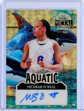 Marketplace image: 2025 Leaf Metal Women of Sport ME'ARAH O'NEAL RC Superfractor AUTO Autograph 1/1