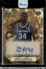 Marketplace image: 2023 Bowman University Chrome Sapphire Auto Superfractor #SAXB Xavier Booker 1/1