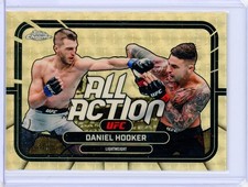 Marketplace image: 2026 Topps Chrome UFC DANIEL HOOKER All Action SUPERFRACTOR Refractor True 1/1