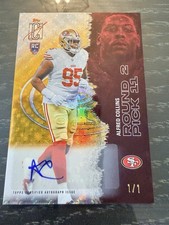 Marketplace image: Alfred Collins RC 1/1 Auto 2025 Topps Signature Class 49ers Superfractor