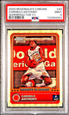 Marketplace image: 2024 Topps Chrome McDonald's All American Superfractor Carmelo Anthony 1/1 PSA 9