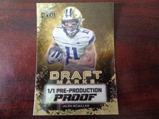 Marketplace image: 2024 Leaf Metal Jalen McMillan 1/1 Pre-Production Proof SUPERFRACTOR Draft Marks