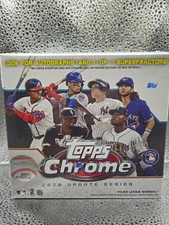 Marketplace image: Topps Chrome 2020 Update Series MLB Baseball Mega Box -NEW- SuperFractor 1 of 1