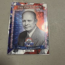 Marketplace image: 2026 Leaf President's Day THE PRESIDENTS Dwight Eisenhower 1/1 SUPERFRACTOR
