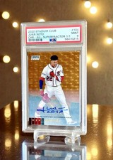 Marketplace image: Juan Soto 2020 Stadium Club Chrome Superfractor Auto 1/1 PSA 9 Playoff Image