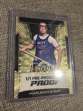 Marketplace image: Marleigh O’Day 1/1 2025 Leaf Metal GOLD SUPER FRACTOR