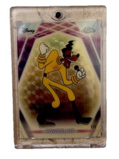 Marketplace image: Topps Chrome Disney Superfractor 1/1 Powerline Goofy Movie