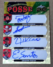 Marketplace image: 2024 Leaf Metal PBR Barbosa Castro Divino Santos Posse Auto Superfractor 1/1