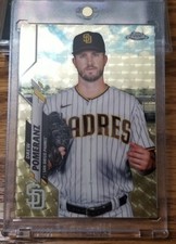 Marketplace image: 2020 Topps Chrome Update Drew Pomeranz U-32 SUPERFRACTOR 1/1 Padres