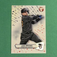 Marketplace image: 2023 Topps Pristine Jose Trevino SuperFractor #1/1 AL All-Stars NYY Yankees 262