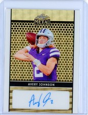 Marketplace image: 2024 Leaf Collective AVERY JOHNSON RC Gold Superfractor AUTO Autograph 1/1