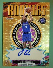 Marketplace image: 2025-26 Topps Finest Jace Richardson 1 of 1 Gold Superfractor Rookies Auto 1/1