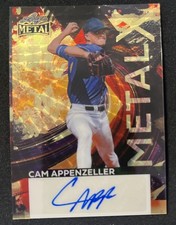 Marketplace image: 2026 Leaf Metal X CAM APPENZELLER Super Prismatic GOLD Superfractor AUTO 1/1