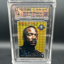 Marketplace image: Piggybanx Martin Luther King “Superfractor” 1/1 Piggy Banx Alpha Black Panther