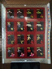 Marketplace image: 2025 Invincible Uncut Dual Red 1/1 Single Relic Superfractor Sheet Keepsake