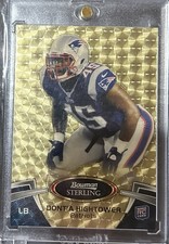 Marketplace image: Dont'a Hightower 2012 Bowman Sterling #16 SuperFractor 1/1 RC Patriots Rookie
