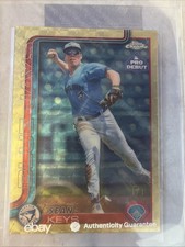 Marketplace image: 2025 Topps Pro Debut Sean Keys Foil Superfractor 1/1
