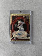 Marketplace image: 2022 Panini Donruss Optic Elite Series Signatures Elvis Peguero Superfractor 1/1