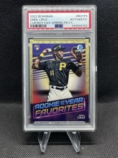 Marketplace image: Oneil Cruz RC 2022 Bowman Chrome ROY Favorites Superfractor 1/1 PSA AUTH