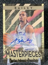 Marketplace image: 2022-23 Bowman Chrome U - Masterpieces Superfractor AUTO - Amari Bailey 1/1