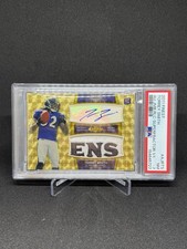 Marketplace image: 2011 Topps Finest Autograph Jumbo Relics Torrey Smith  Superfractor 1/1 PSA 7
