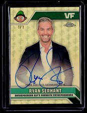 Marketplace image: 2025 Topps Chrome VeeFriends #EEA-RS Ryan Serhant Superfractor Auto