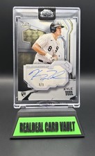 Marketplace image: 2026 Topps Chrome Black Kyle Teel RC 1/1 Ivory Auto Superfractor