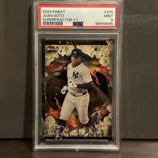 Marketplace image: 2024 Topps Finest Baseball Juan Soto Superfractor 1/1