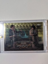 Marketplace image: 2025 Topps chrome Star Wars Skeleton Crew What Are You In For? Superfractor 1/1