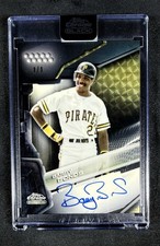 Marketplace image: Barry Bonds 2026 Topps Chrome Black Superfractor 1/1 Auto Pirates On Card